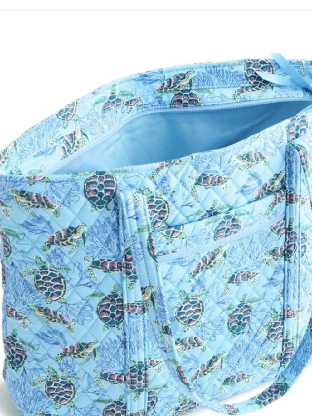 Vera Bradley Vera Tote Sea Turtles NWT - Picture 9 of 15
